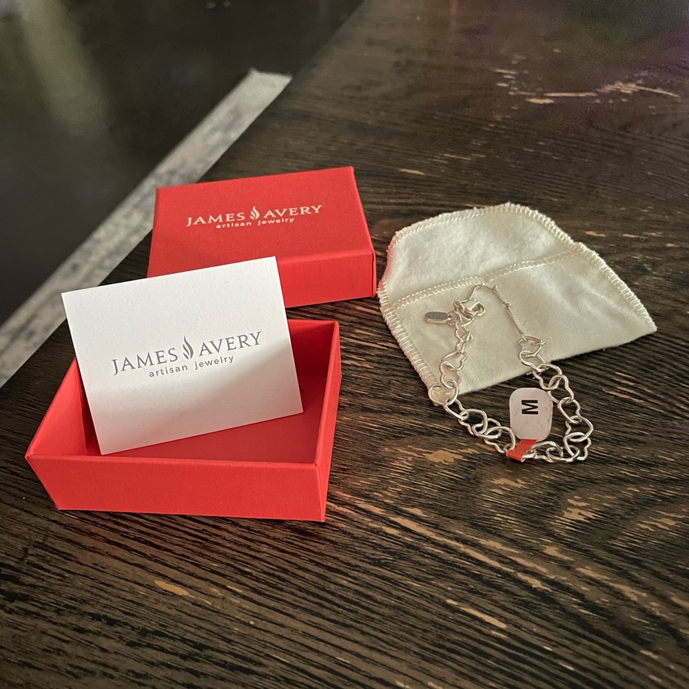 Authentic James Avery Heart Bracelet